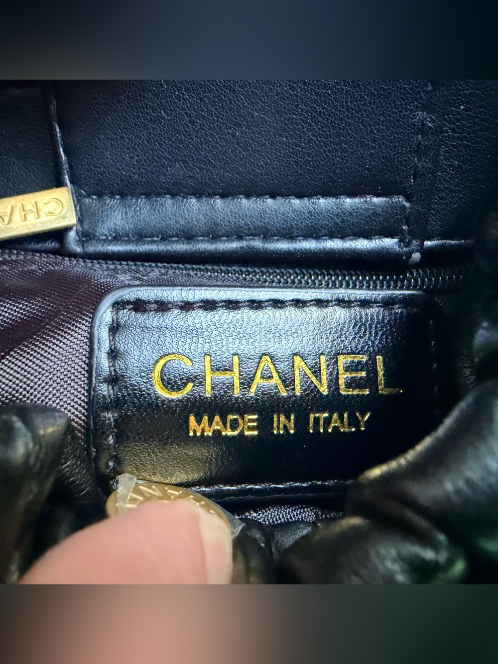 FULL SET NIB Chanel MAKEUP Black Mini Bucket Charms on Chain Handbag NEW - Picture 13 of 15